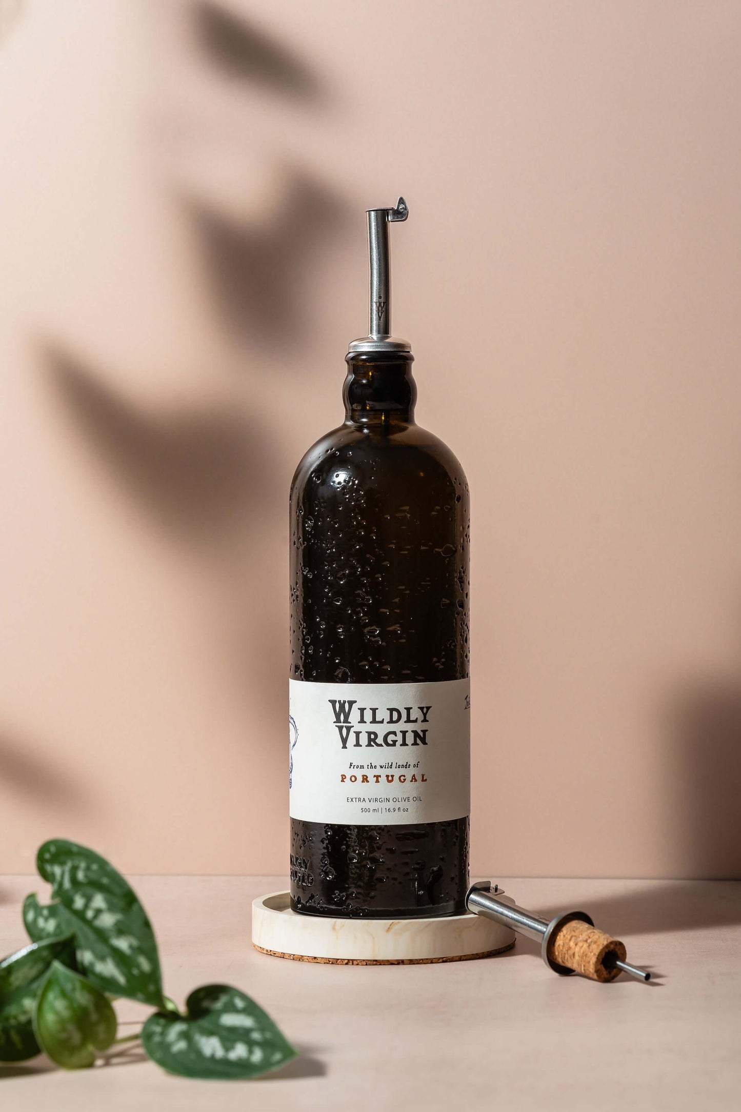 Olive Oil Pour Spout on bottle