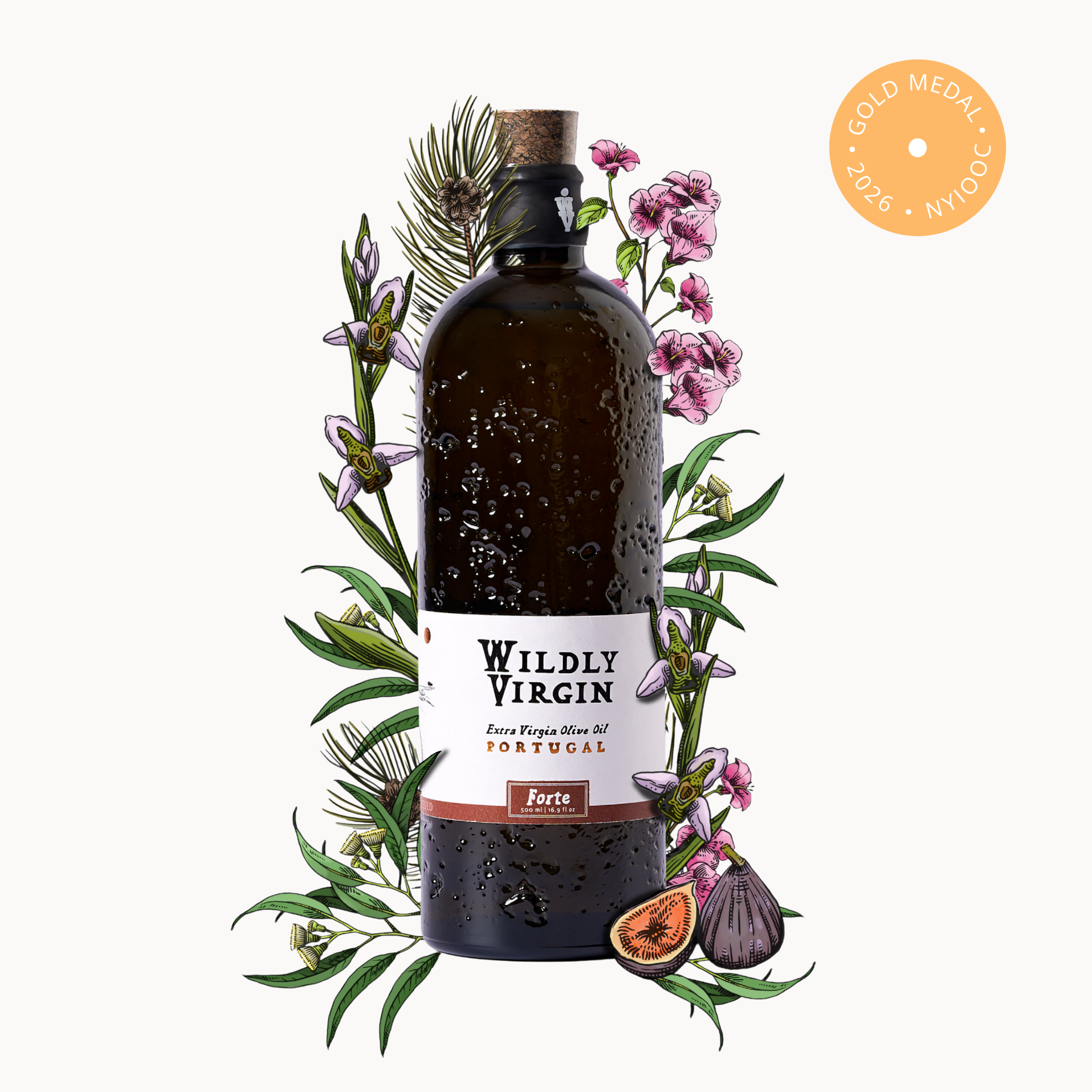 Forte – Bold, Peppery Portuguese Extra Virgin Olive Oil – Wildly