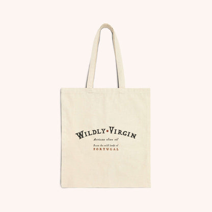 Wildly Virgin Ibex Canvas Tote - Back View