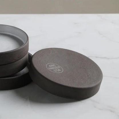The Olive Oil Dish ceramic packaging by Jono Pandolfi, elegantly designed and beautifully crafted.